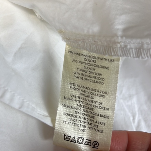 Free People Gaia Skirt white SIZE LARGE 1204 - Picture 7 of 7